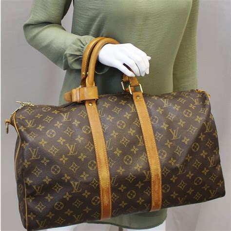 Louis Vuitton monogram duffle bag